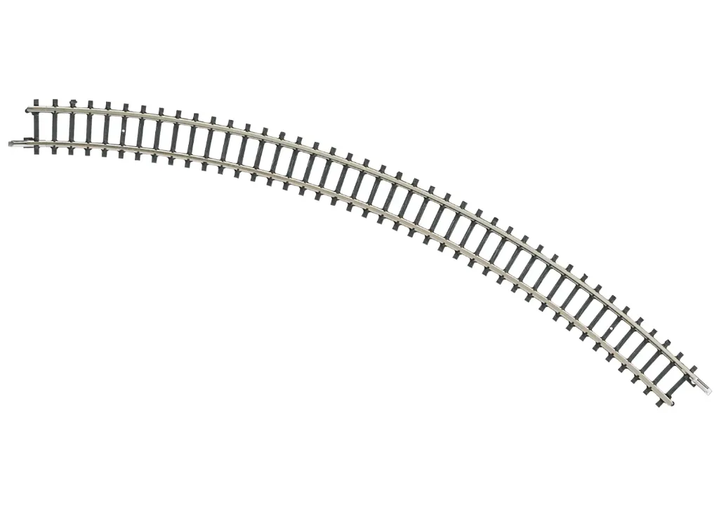 Märklin My World – Rail Courbe C 24,3° – Écartement H0 – Rayon R2 437,5 Mm – 1 Pièce – Qualité Allemande